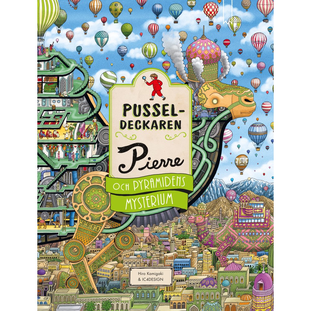 Hiro Kamigaki Pusseldeckaren Pierre och pyramidens mysterium (bok, kartonnage)