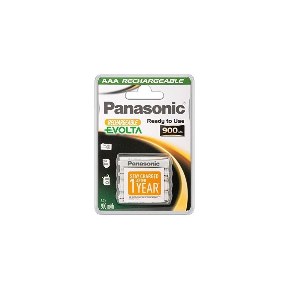 Panasonic Panasonic Evolta HHR-4XXE batteri - 4 x AAA - NiMH