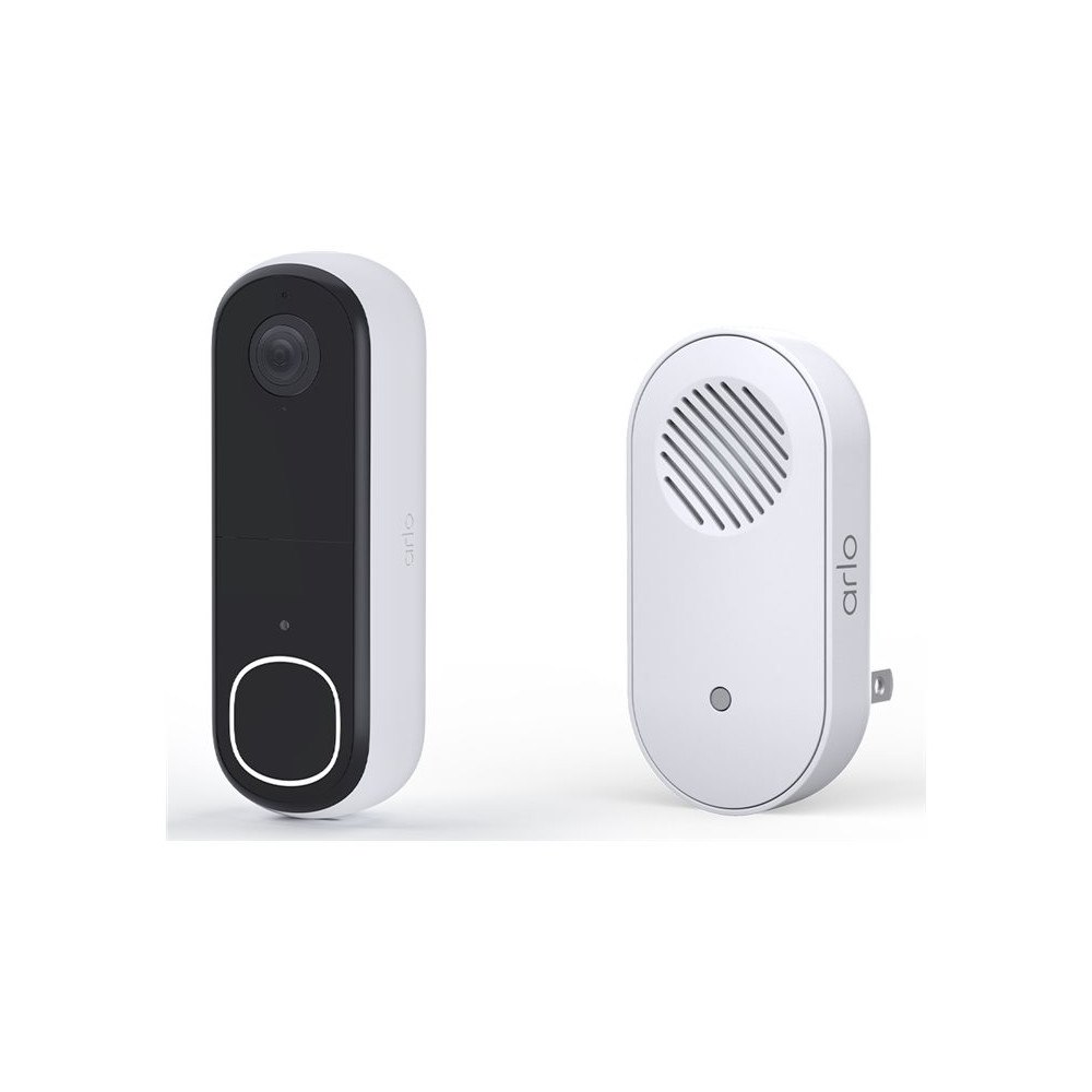 Arlo Arlo Video Doorbell 2K (2nd Generation) - smart dörrklocka - Wi-Fi