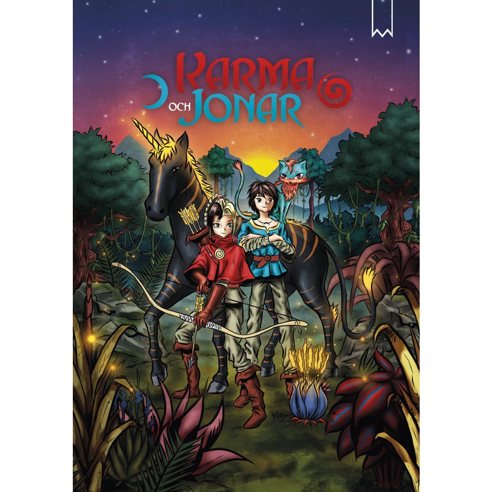Bookmark Förlag Karma och Jonar: anteckningsbok (häftad)