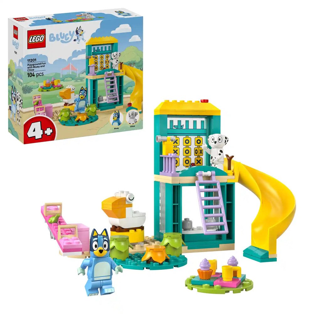 LEGO® LEGO® Bluey 11201 Bluey, Chloe a zábava na hřišti