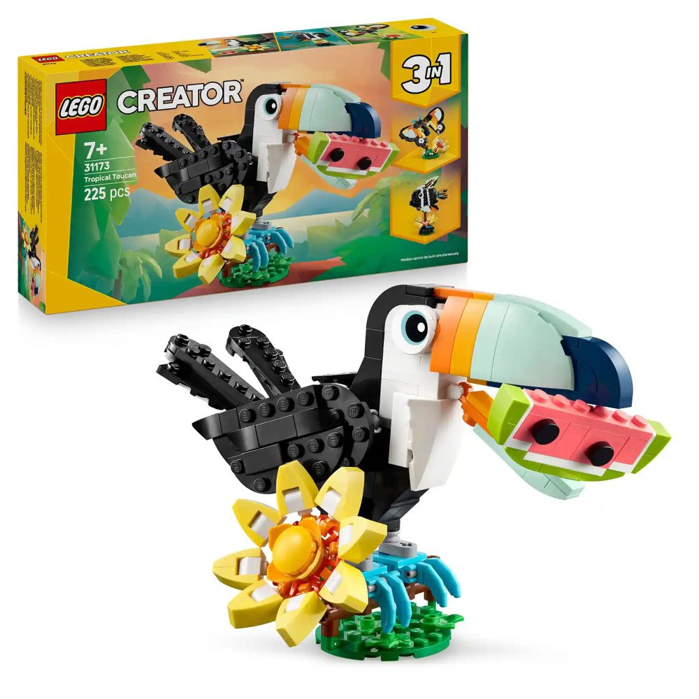 LEGO® LEGO® Creator 3 v 1 31173 Divoká zvířata: Tropický tukan
