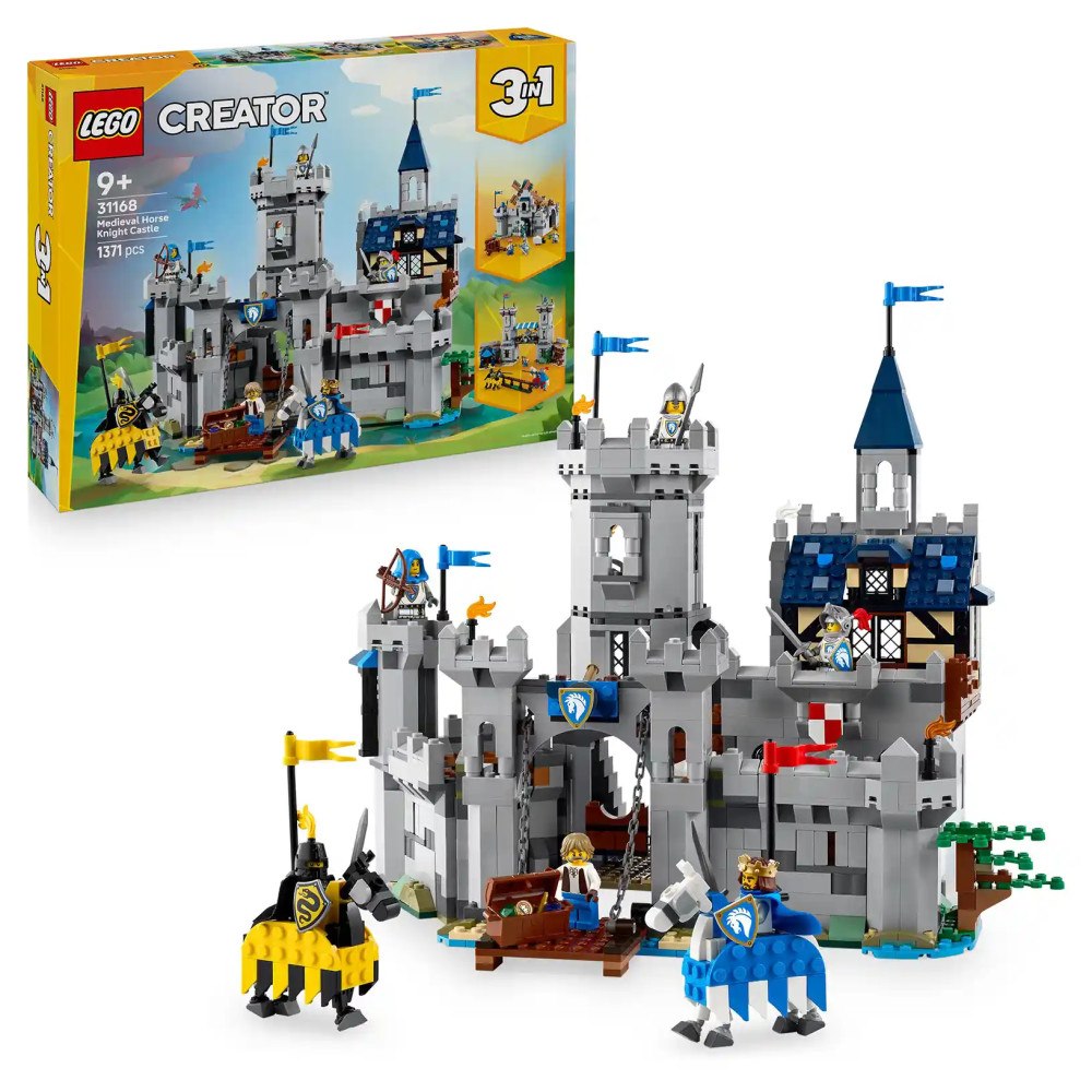 LEGO® LEGO® Creator 3 v 1 31168 Středověký hrad a rytíři na koních