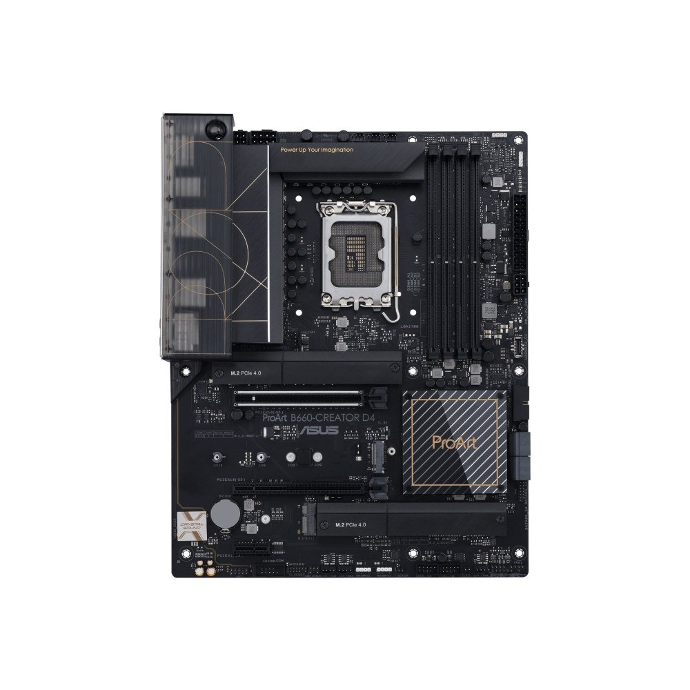 ASUSTeK COMPUTER ASUS ProArt B660-CREATOR D4 - moderkort - ATX - LGA1700-uttag - B660