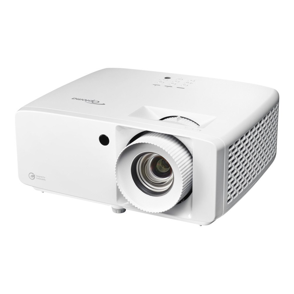 Optoma Technology Optoma UHZ66 - DLP-projektor - bärbar - 3D - LAN - vit