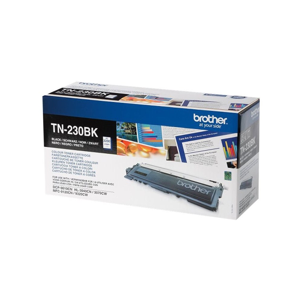 Brother Brother TN230BK - svart - original - tonerkassett