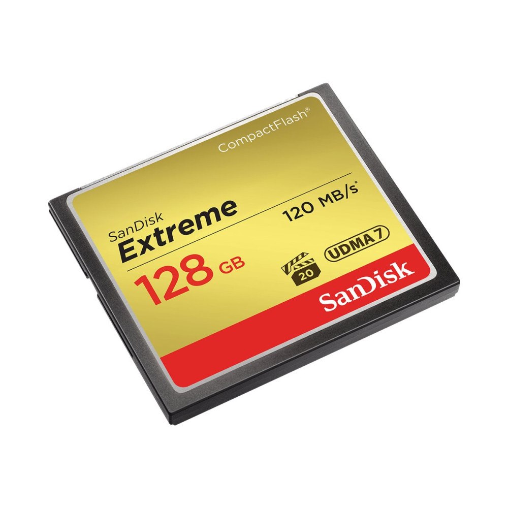 SANDISK SanDisk Extreme - flash-minneskort - 128 GB - CompactFlash