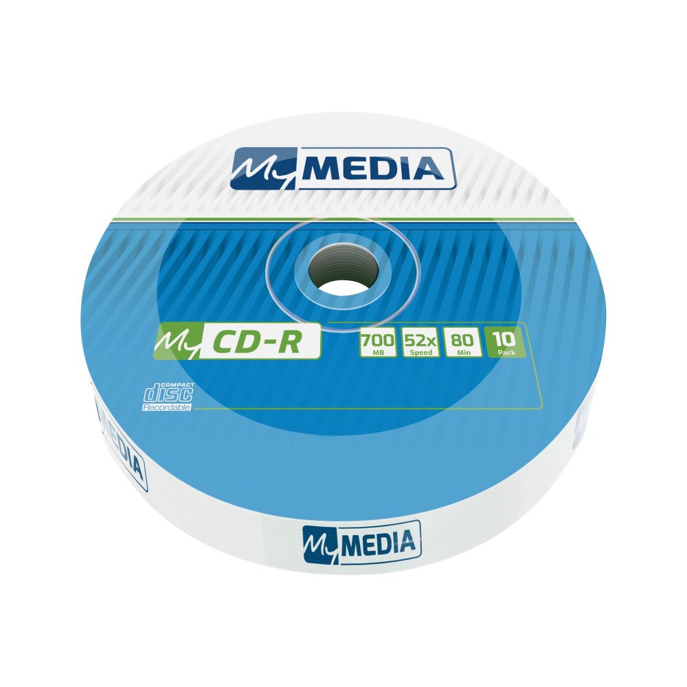 VERBATIM MyMedia - CD-R x 10 - 700 MB - lagringsmedier