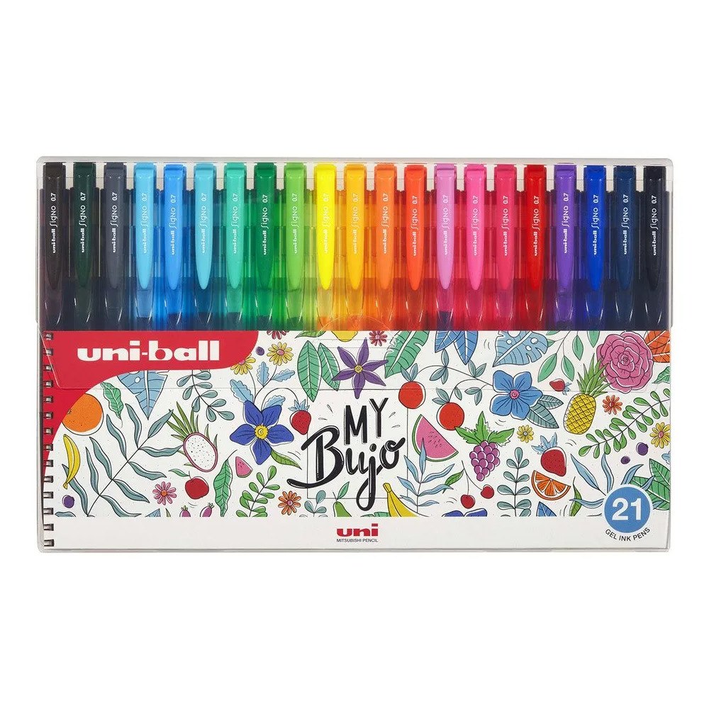 Uni-Ball Uni-ball Signo RT1 ( My Bujo) set med 21st Gel Roller pennor...