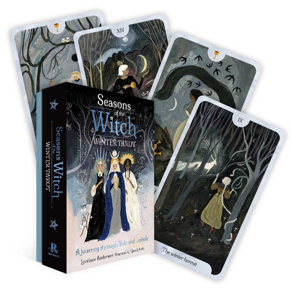 Lorriane Anderson Seasons of the Witch: Winter Tarot: A journey through Yule and Imbolc