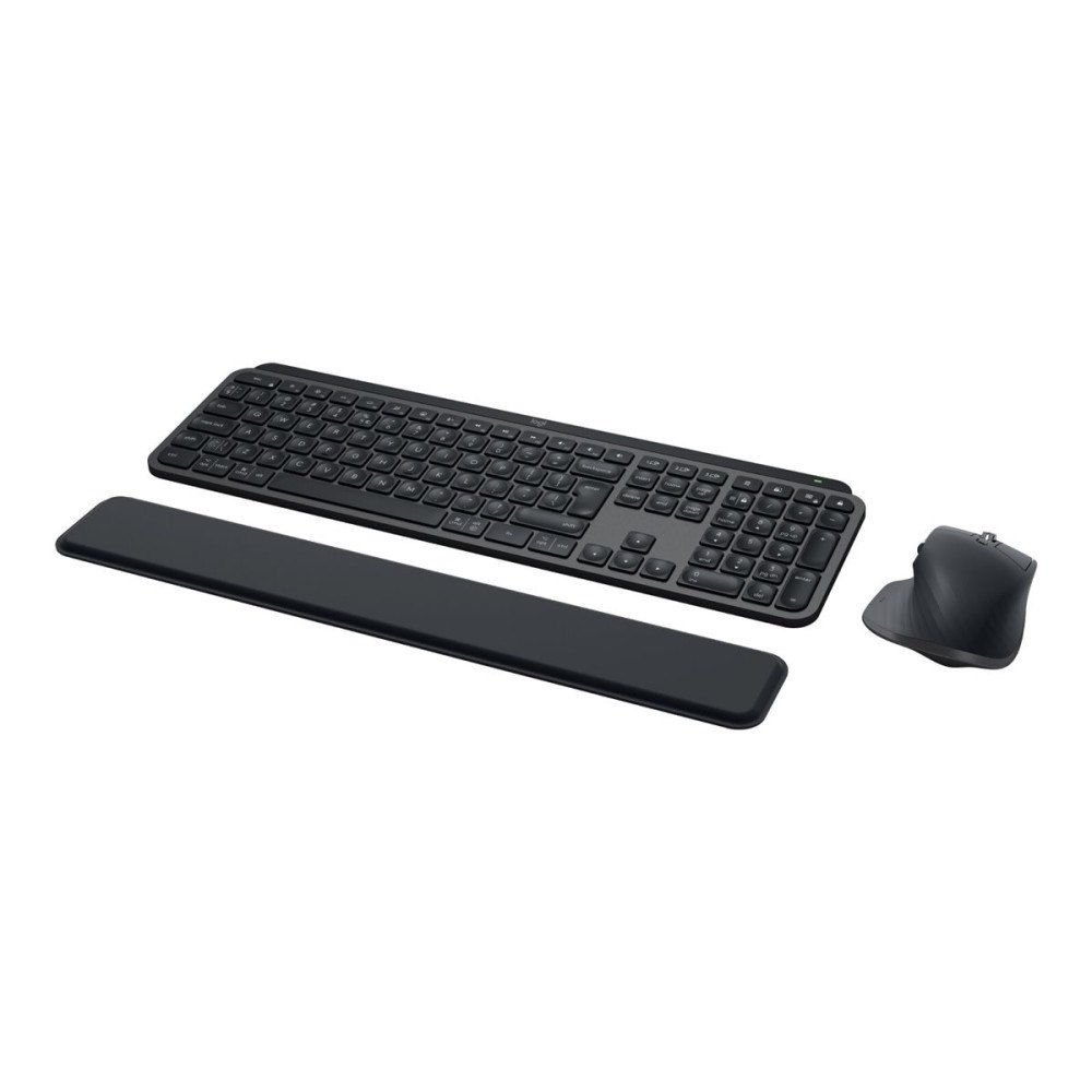 Logitech Logitech MX Keys S Combo - sats med tangentbord och mus - QWERTZ - tysk - grafit Inmatningsenhet
