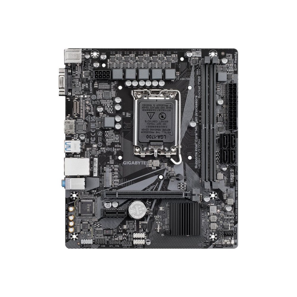 Gigabyte Technology Gigabyte H610M H V3 DDR4 - 1.0 - moderkort - micro ATX - LGA1700-uttag - H610