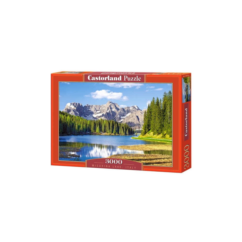CASTORLAND Castorland Misurina Lake, Italy 3000 pcs, 3000 styck, Liggan...