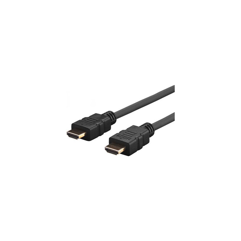 Vivolink VIVOLINK Pro HDMI-kabel, stöder 4k x 2k-anslutning, 18 Gbps,...