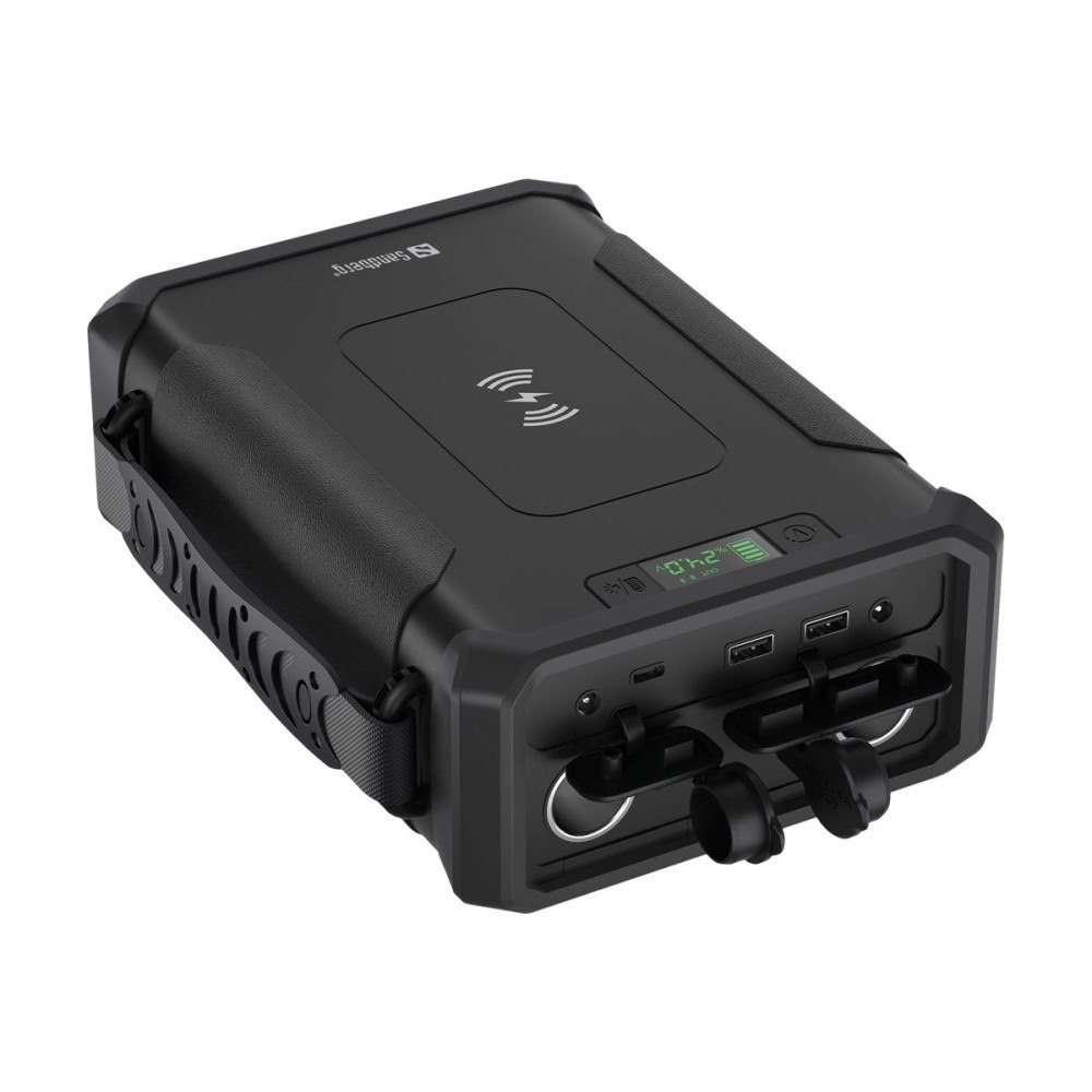 Sandberg Sandberg Active Survivor 8in1 strömförsörjningsbank - + växelströmsadapter + bilströmsadapter x 32700 - 2 x USB, 24 pin...
