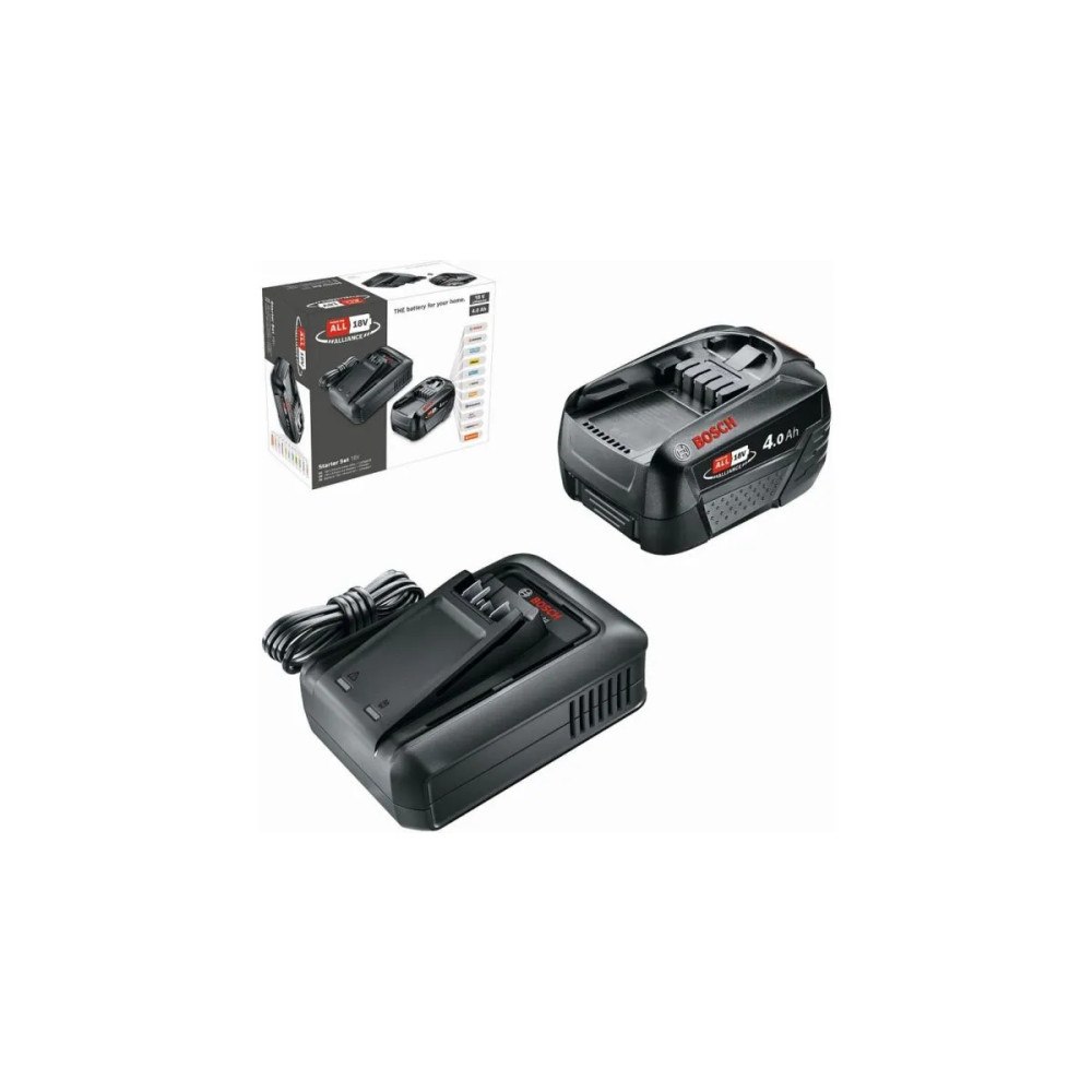 Bosch Bosch DIY & Garden startset sladdlöst 18V, 1x 4.0Ah + snabb-...