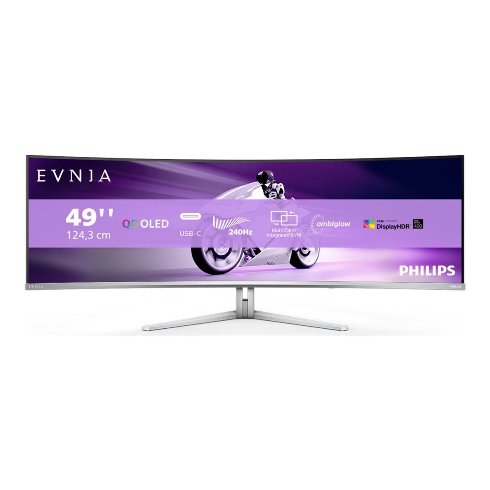 Philips Philips Evnia 8000 49M2C8900 - OLED-monitor - böjd - 49" - HDR