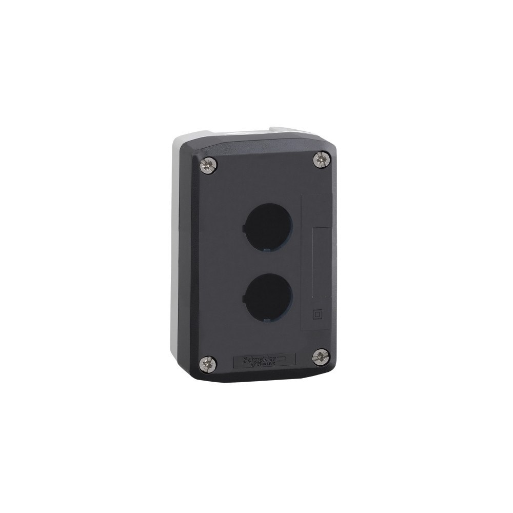 SCHNEIDER ELECTRIC Schneider Electric XALD02, Knapplatta, Grå, Polykarbonat, IP...