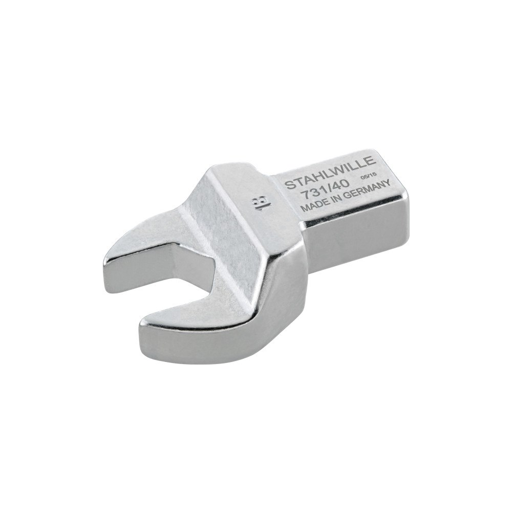Stahlwille STAHLWILLE 731/40 19, Torque wrench end fitting, Krom, 19 mm...