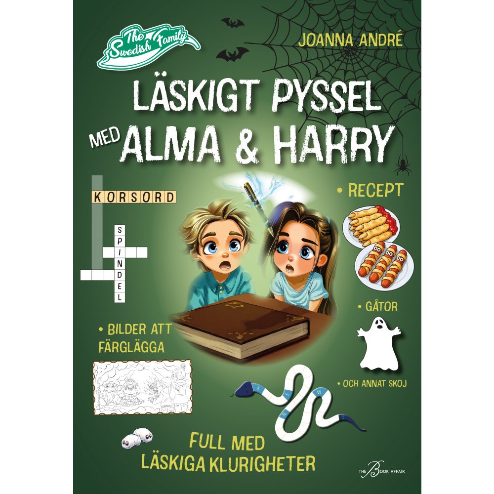 Joanna André Läskigt pyssel med Alma och Harry (häftad)