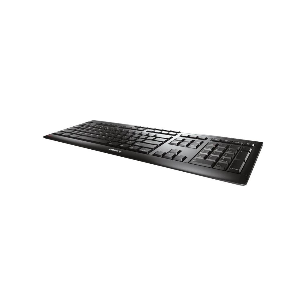CHERRY CHERRY STREAM KEYBOARD WIRELESS - tangentbord - USA, internationellt - svart Inmatningsenhet