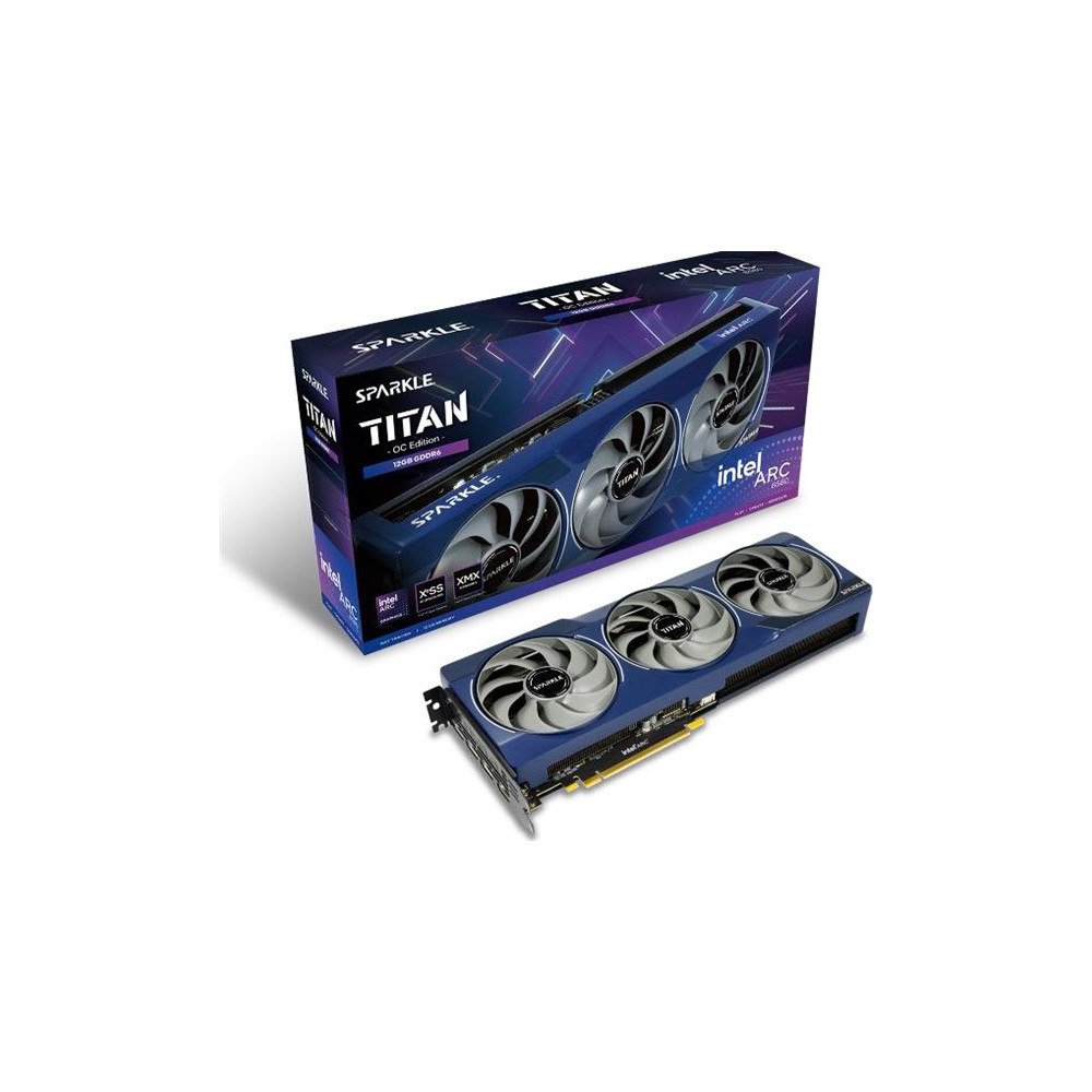 Sparkle SPARKLE Intel Arc B580 TITAN OC - grafikkort - Arc B580 - 12 GB