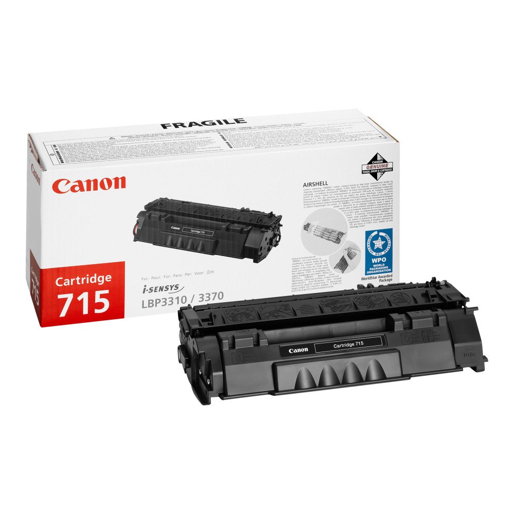 CANON Canon 715 - svart - original - tonerkassett