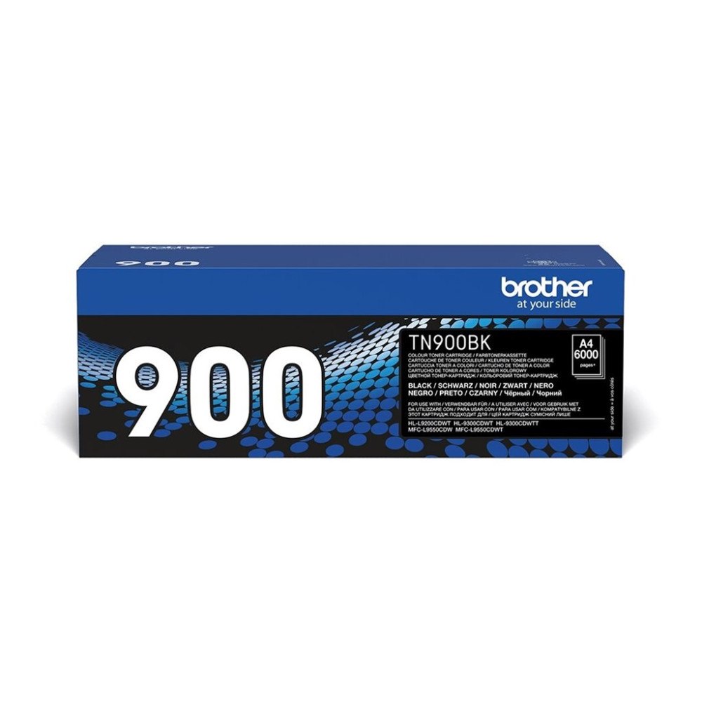 Brother Brother TN900BK - svart - original - tonerkassett