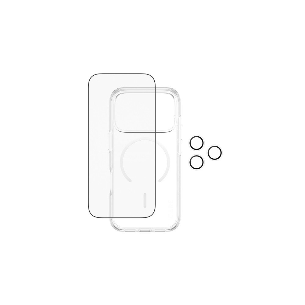 PanzerGlass CARE by PanzerGlass - 3-in-1 Protection Explorer Bundle - baksidesskydd för mobiltelefon