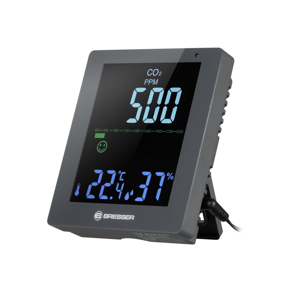 Meade Instruments Bresser Smile - värme-/fukt-/CO2-mätare
