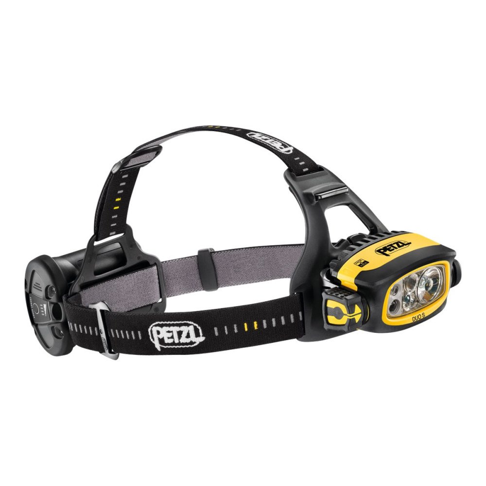 Petzl Petzl DUO S - huvudficklampa - LED - svart/gul