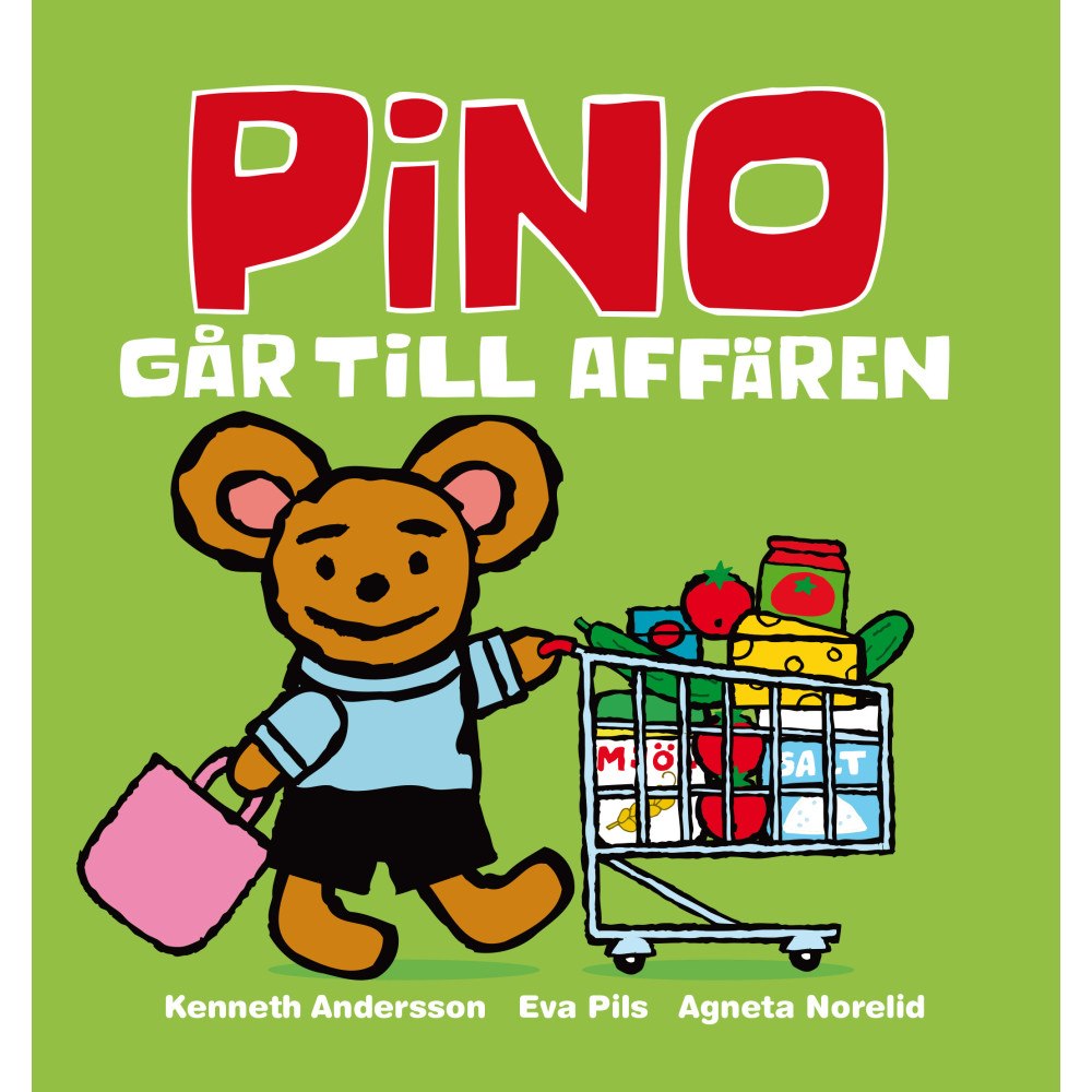 Pinolek Pino går till affären (inbunden)