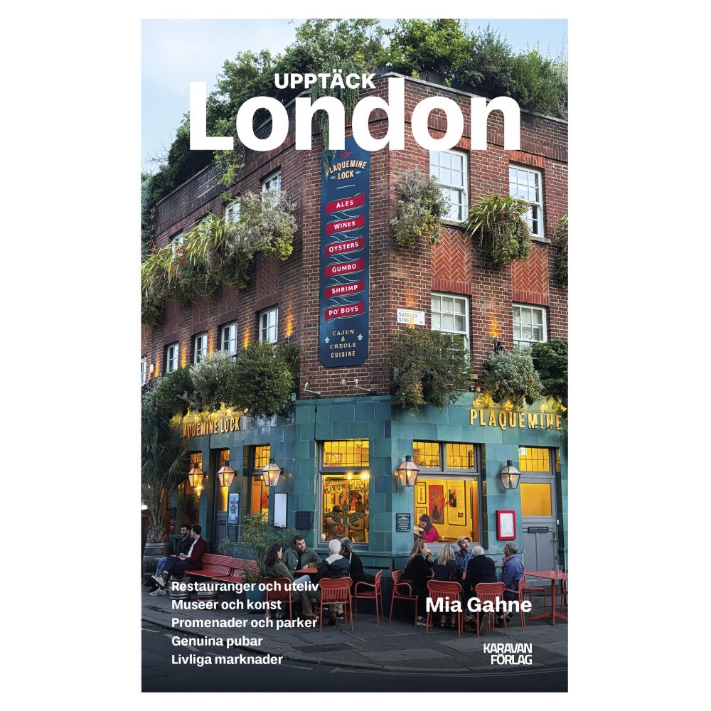 Mia Gahne Upptäck London (bok, danskt band)