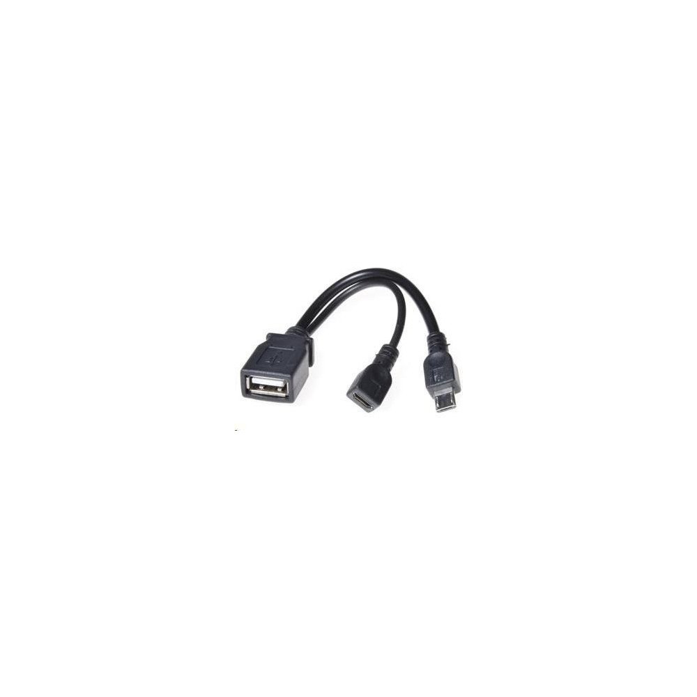 PremiumCord PremiumCord USB A-F, Micro USB-F, Micro USB-M OTG cable (296...