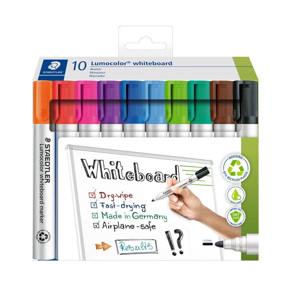 STAEDTLER STAEDTLER Lumocolor® 351 C10 whiteboardpenna