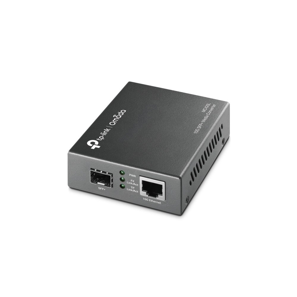 TP-LINK TP-Link Omada MC420L V1 - fibermediekonverterare - 10GbE, 5GbE, 2.5GbE, 1GbE