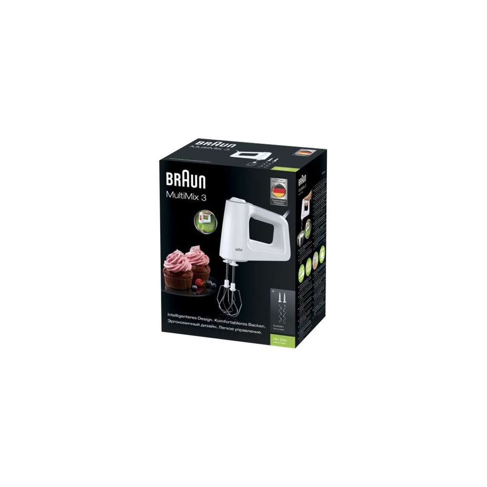 Braun Braun MultiMix 3 HM 3100 WH - handmixer - vit