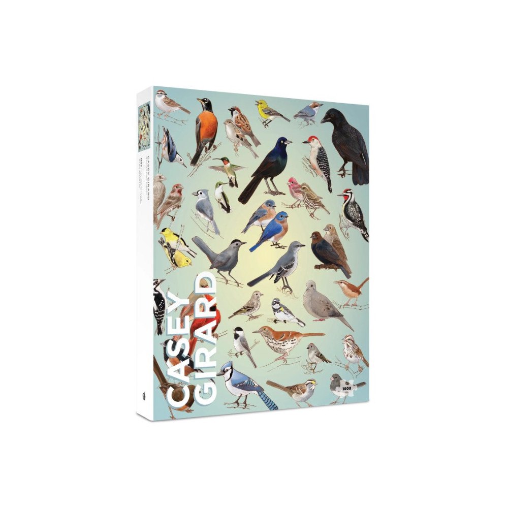 Pomegranate Europe Ltd Backyard Birds 1000-Piece Jigsaw Puzzle