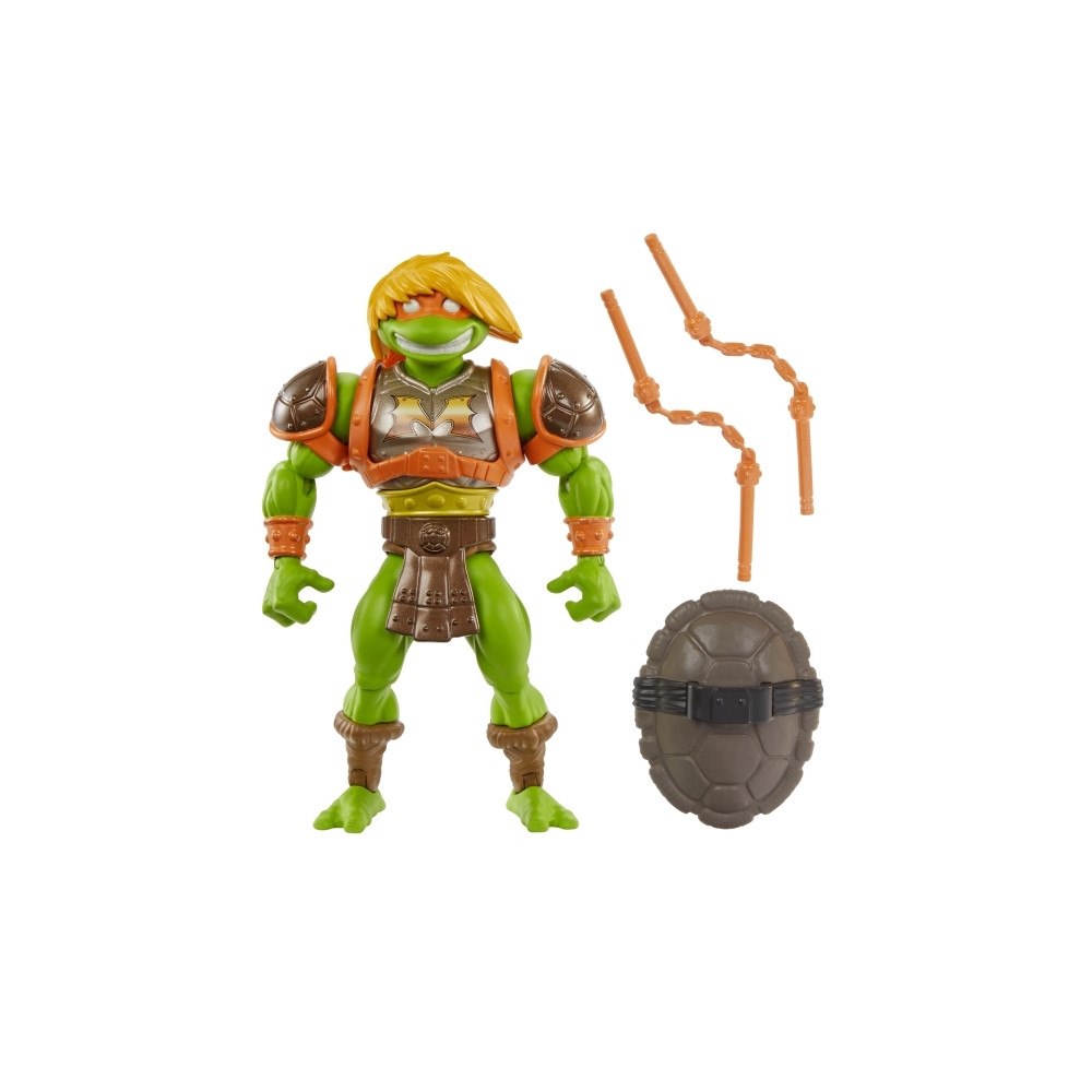 MATTEL Masters of the Universe Origins Turtles Grayskull Michelange...