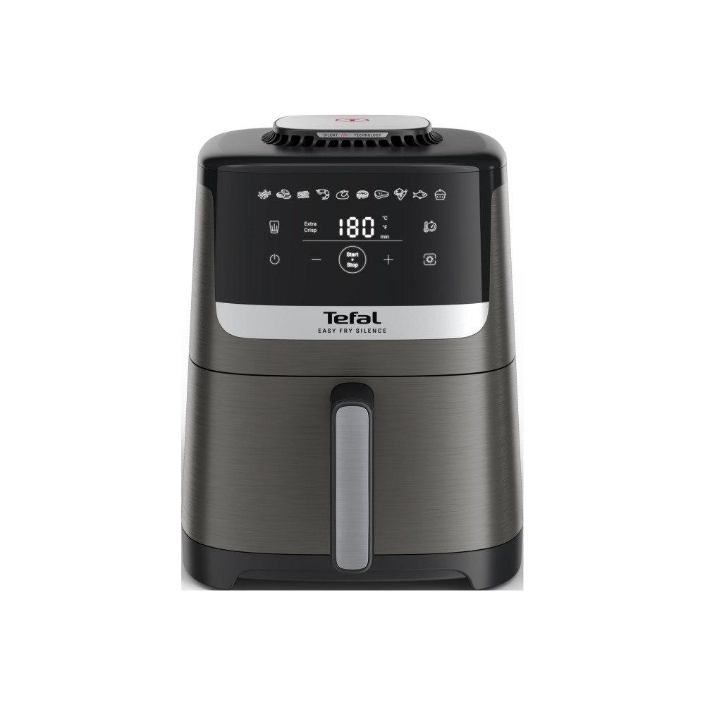 Tefal Tefal Easy Fry Silence Coal EY551HE0 - varmluftsfritös - mörkgrå