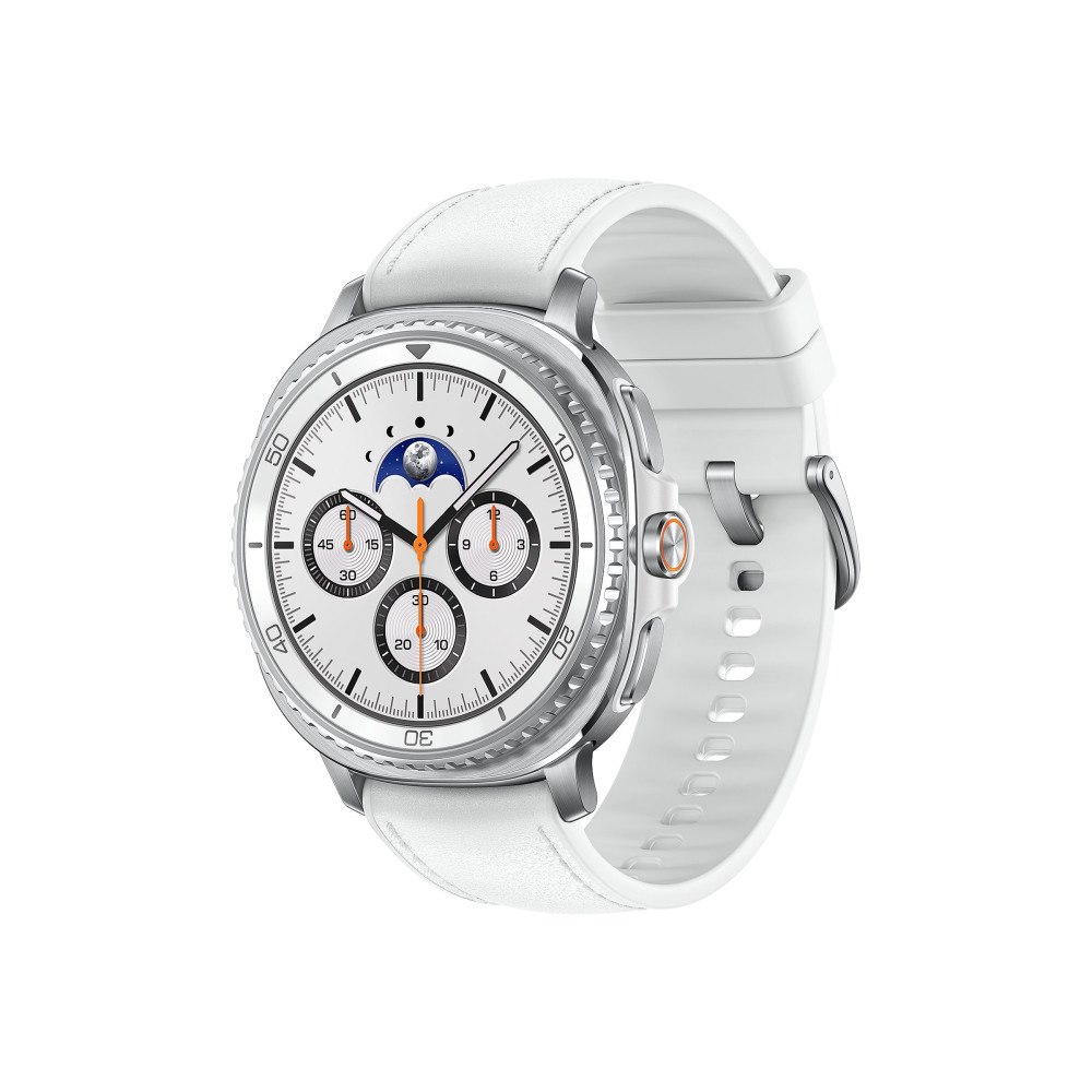 SAMSUNG Samsung Galaxy Watch8 Classic smart klocka med hybridband - 64 GB - vit