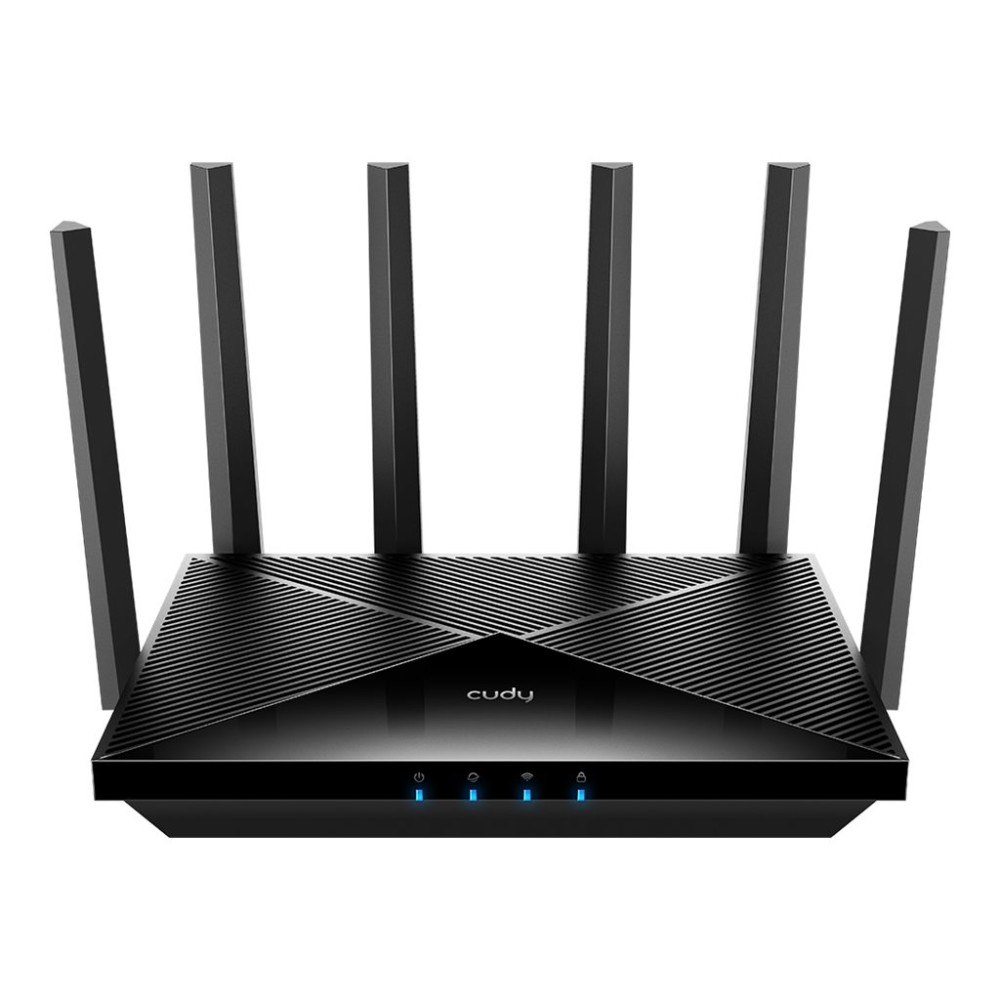 Cudy Cudy WR6500 - 1.0 - trådlös router - Wi-Fi 7 - skrivbordsmodell, väggmonterbar