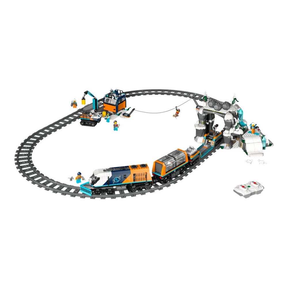 LEGO LEGO City 60470 - Utforskarnas Arktiska Polar Express Tåg - byggsats