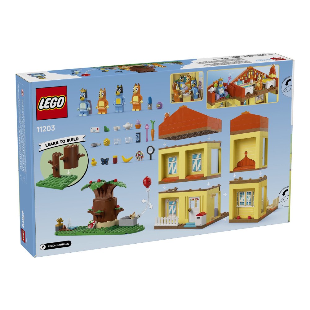 LEGO LEGO Bluey 11203 - Blueys familjehus - byggsats