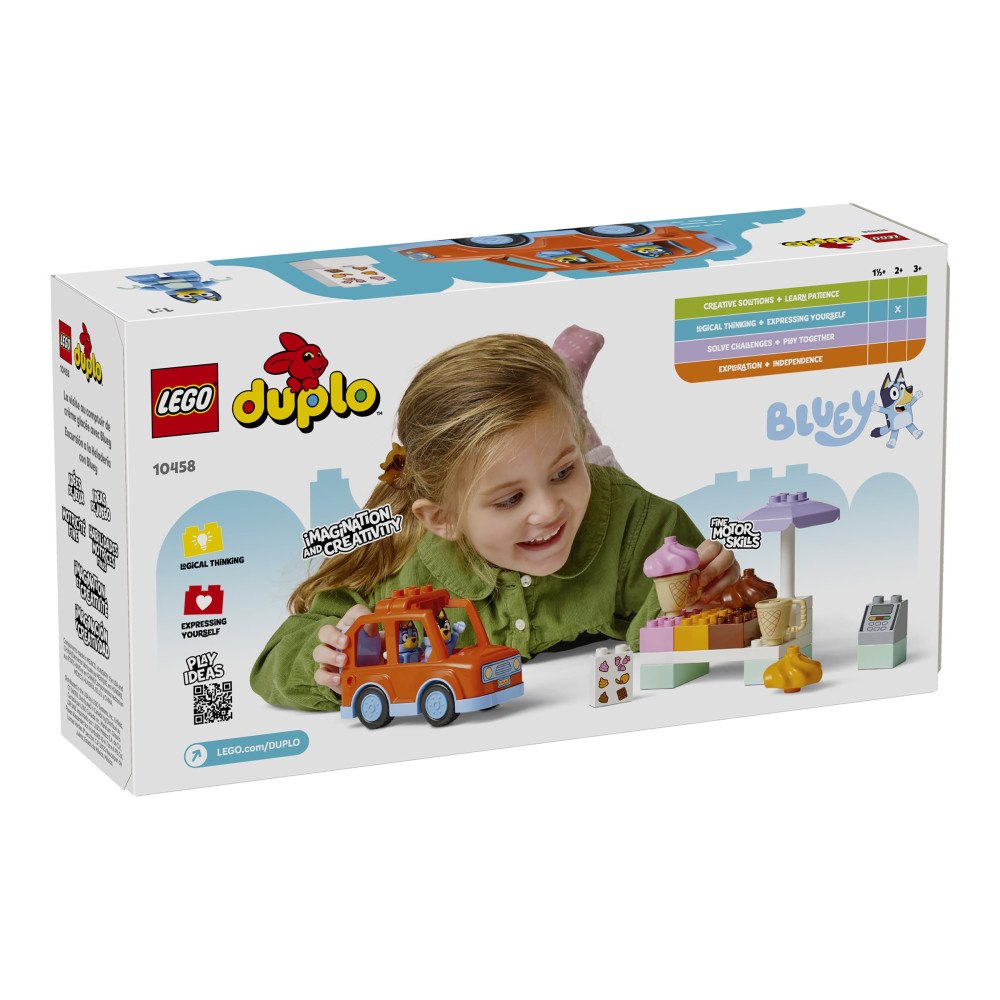 LEGO LEGO DUPLO Bluey 10458 - Ice Cream Trip with Bluey - byggsats