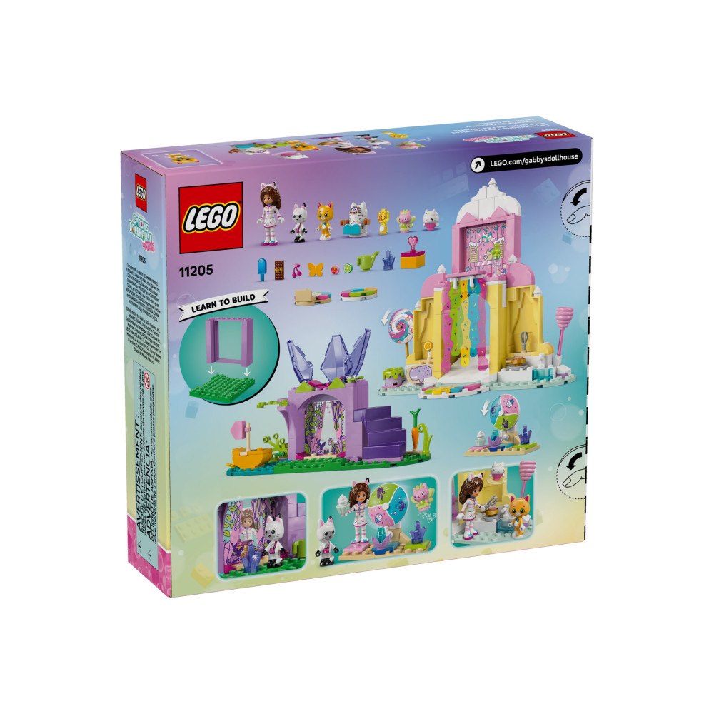 LEGO Lego Gabby's Dollhouse 11205 - Sweet Treat Mountain & Kitty Garden - byggsats