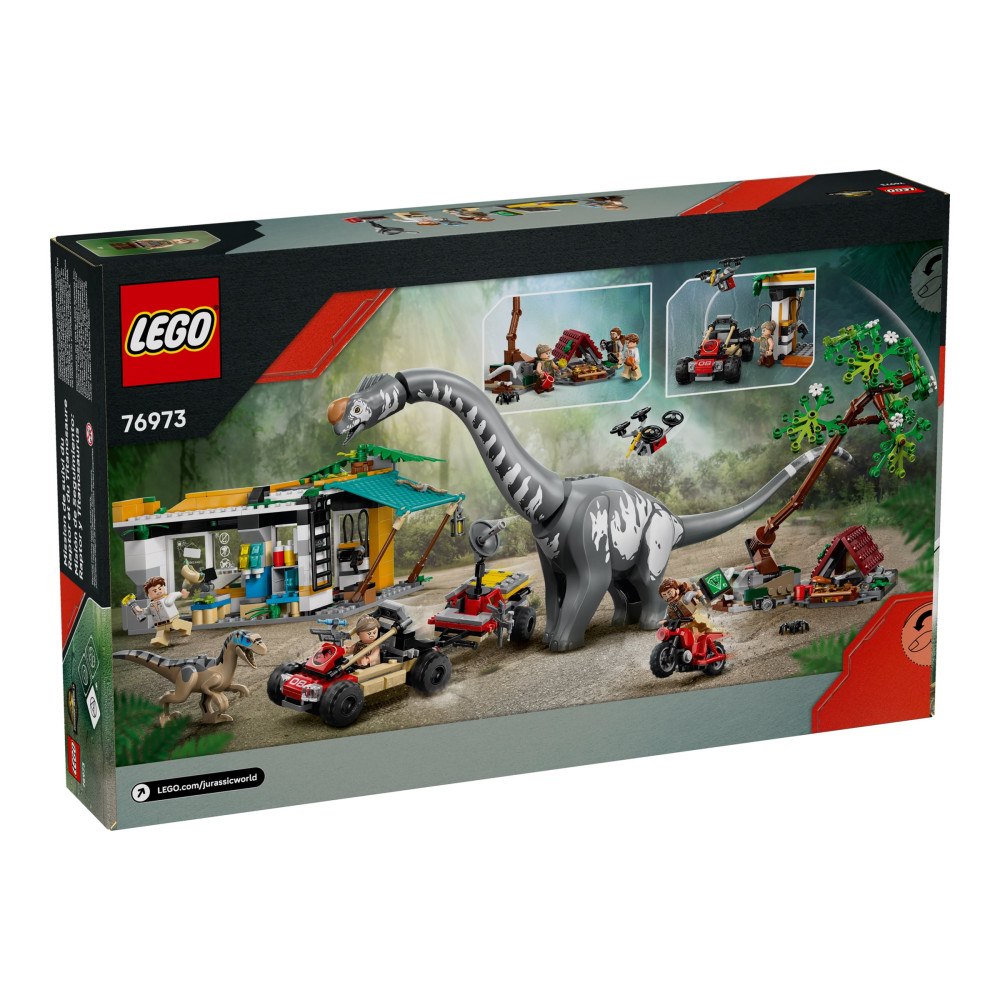 LEGO LEGO Jurassic World 76973 - Raptor & Titanosaurus Spårningsuppdrag - byggsats