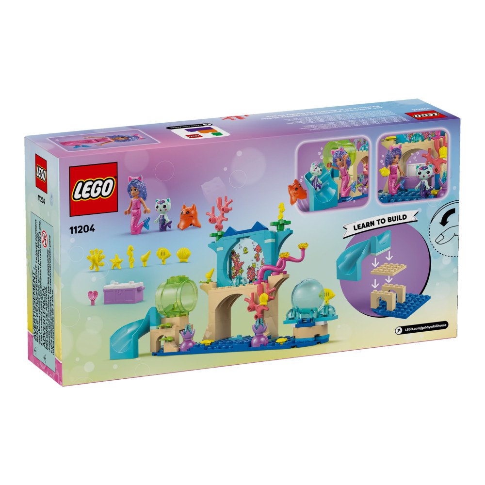 LEGO Lego Gabby's Dollhouse 11204 - Mermaid Gabby's Akvarieäventyr - byggsats