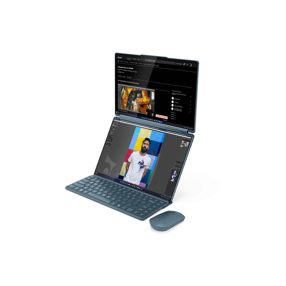 Lenovo Lenovo Yoga Book 9 14IAH10 - 14" - Intel Core Ultra 7 - 255H - Evo - 32 GB RAM - 1 TB SSD - engelska - med Yoga Slim Mou...