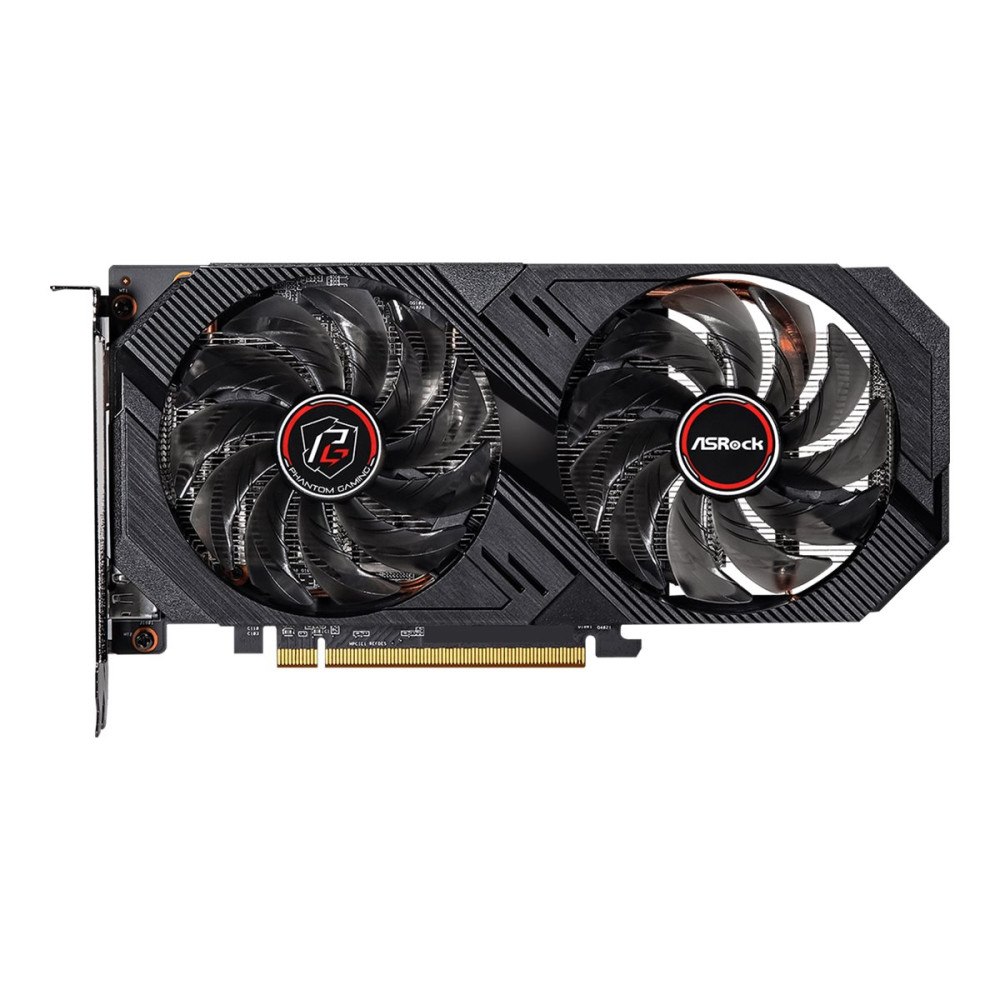 ASRock ASRock Phantom Gaming Radeon RX 6500 XT 8GB - grafikkort - Radeon RX 6500 XT - 8 GB